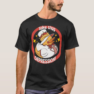 Lucifer Rubber Ducky Take This Depression T-Shirt