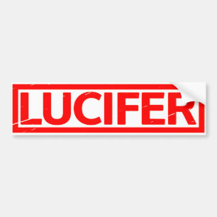 Lucifer Stamp Bumper Sticker