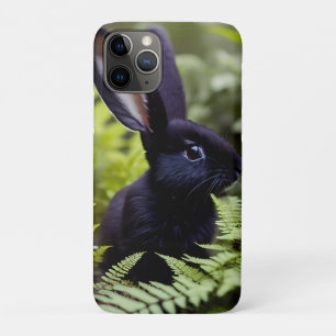 Lucifer the Black Bunny: A Dark Bundle of Mischief iPhone 11 Pro Case