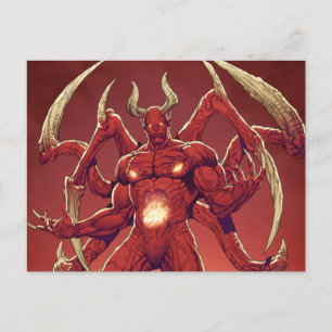 Lucifer the Devil, the Prince of Darkness, Satan Postcard