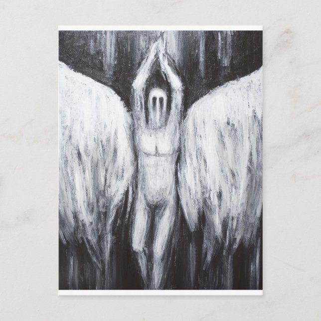 Lucifer the Morning Star descending to the Abyss Postcard (Front)