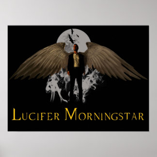 Lucifer winged poster