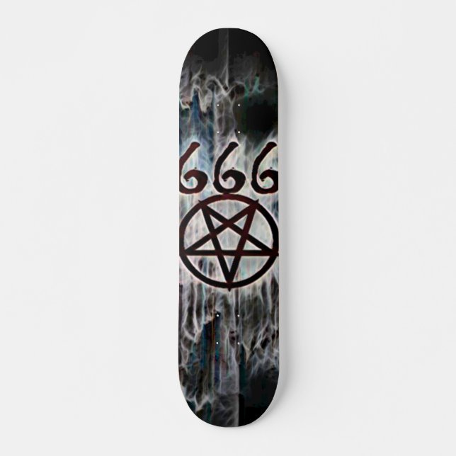 Luciferian Smoke Popsicle Deck Skateboard (Front)