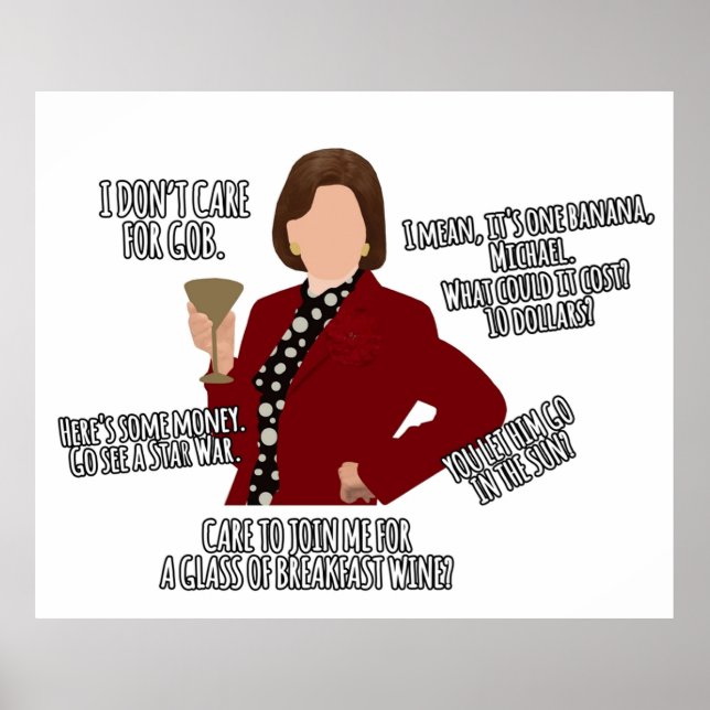 Lucille bluth poster (Front)