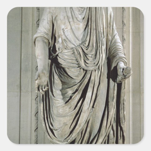 Lucius Cornelius Sulla  Orating Square Sticker (Front)