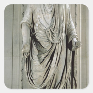 Lucius Cornelius Sulla Orating Square Sticker