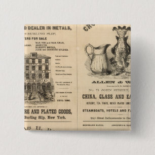 Lucius Hart 15 Cm Square Badge