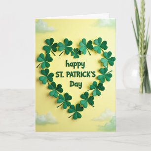 Luck And Cheer St Patricks Day Card