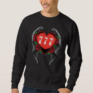 Luck Angel Number 777 Sweatshirt