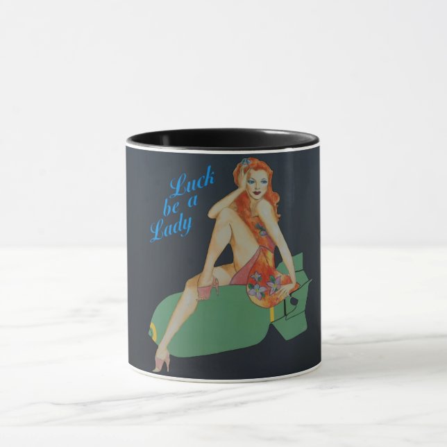 Luck Be A Lady Coffee Mug (Center)