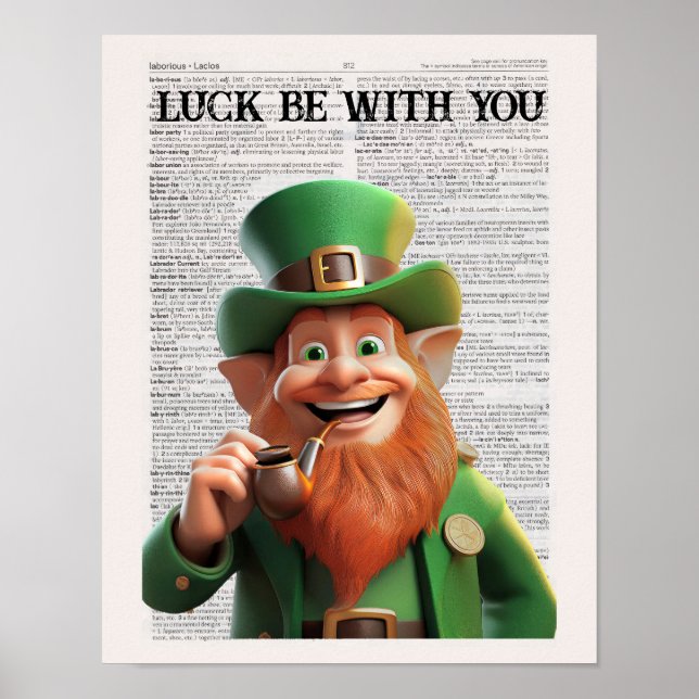Luck Be With You Poster (Front)