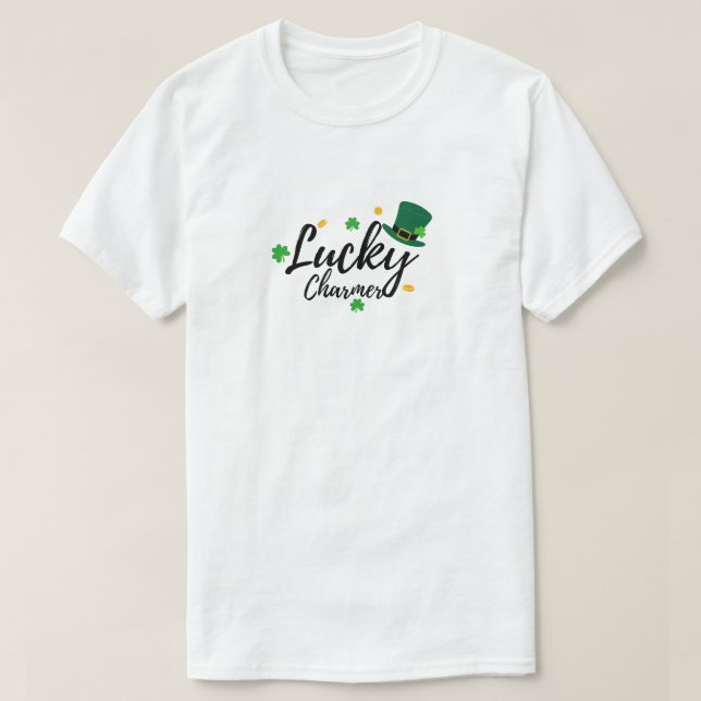 Luck Charmer T-Shirt (Design Front)