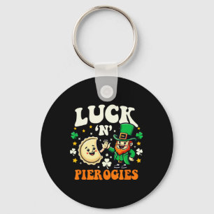 Luck N Pierogies Funny Polish Irish St Patricks Da Key Ring