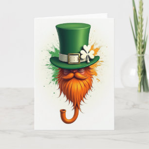 Luck O The Irish Art Card