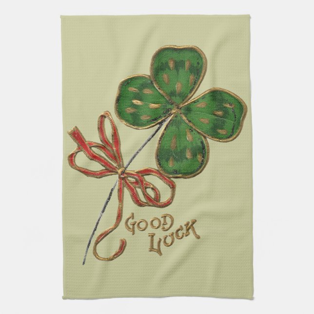 Luck O' the Irish Kitchen Towel (Vertical)