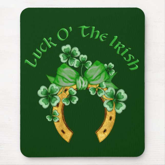 Luck O' The Irish Mouse Pad (Front)