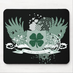 luck o' the irish mouse pad