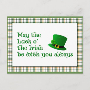 Luck o' the Irish Postcard