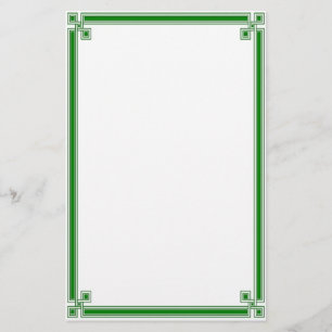 Luck O' The Irish Stationary Stationery