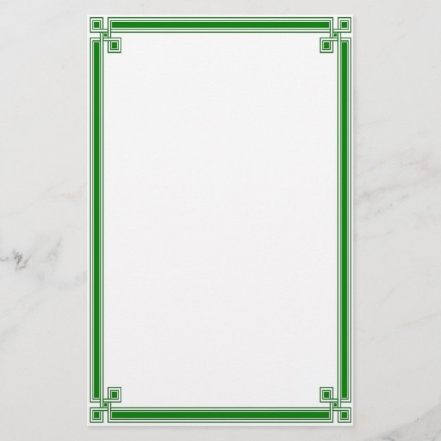 Luck O' The Irish Stationary Stationery (Front)