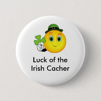 Luck of the Irish Cacher Geocaching Swag Pin