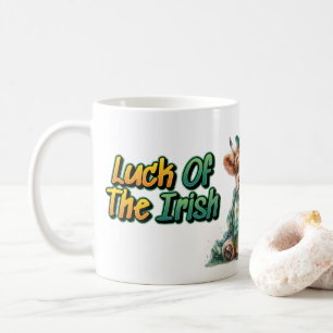 Luck Of The Irish Highland Cow Coffee Mug