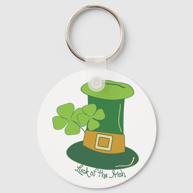 Luck Of The Irish Key Ring (Front)