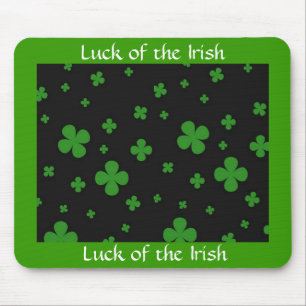 luck of the irish mousepad