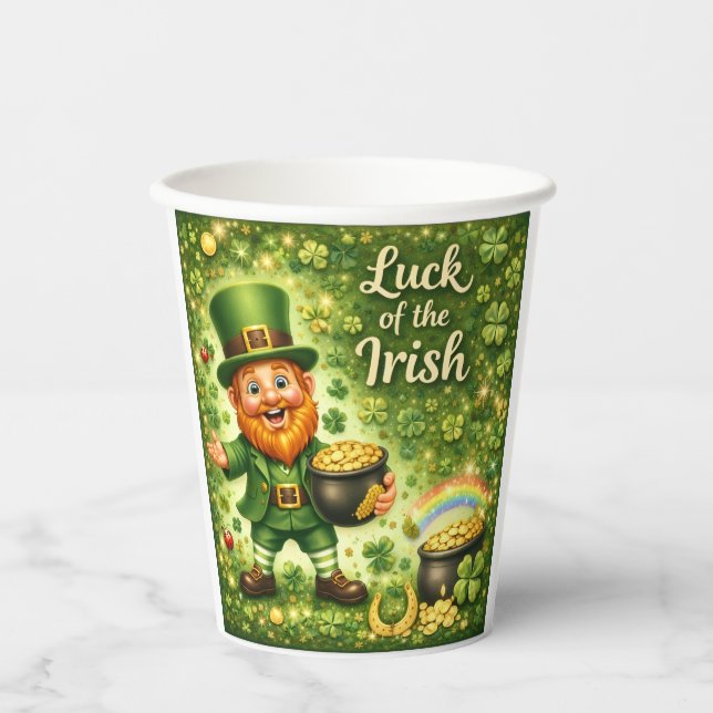 Luck of the Irish- Paper Cup (Front)
