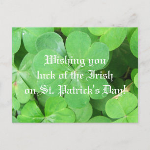 Luck Of The Irish Postcard