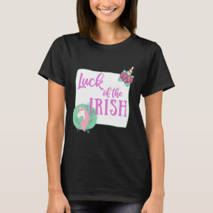 Luck Of The Irish Saint Patricks Day St Pattys Gir T-Shirt