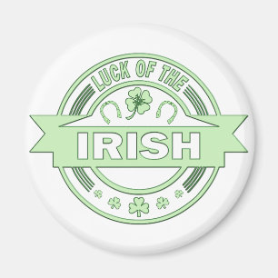 Luck of the Irish St Patrick's day Magnet