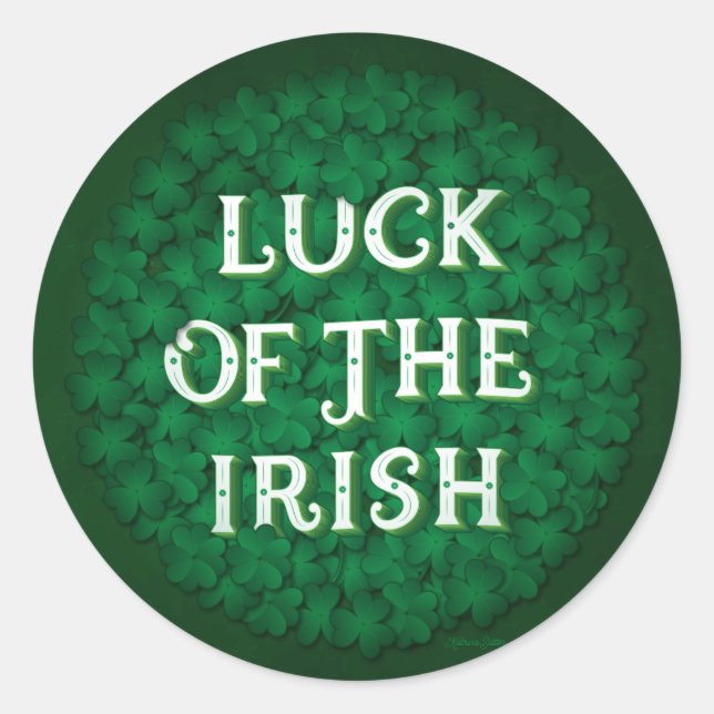 Luck of the Irish / Stickers (Front)
