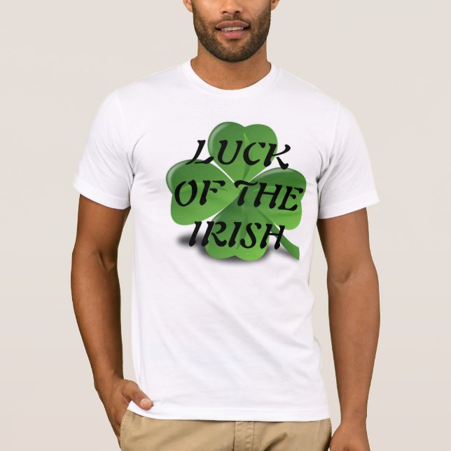 LUCK OF THE IRISH T-Shirt (Front)