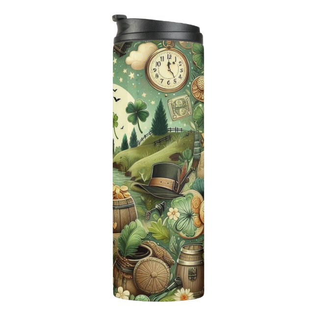 Luck Of The Irish Thermal Tumbler (Rotated Right)