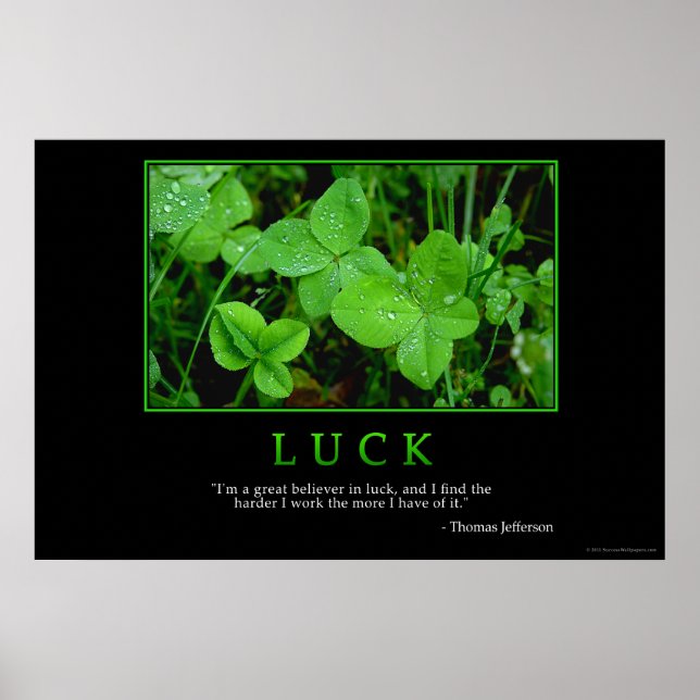 Luck Poster (Front)