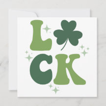 Luck Retro Design PNG SVG Cut File
