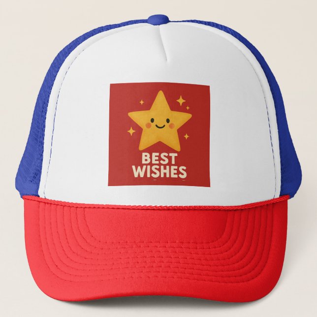 Luck Star for kids Trucker Hat (Front)
