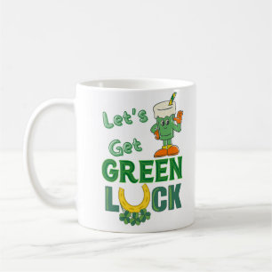 luck to the irish coffee mug