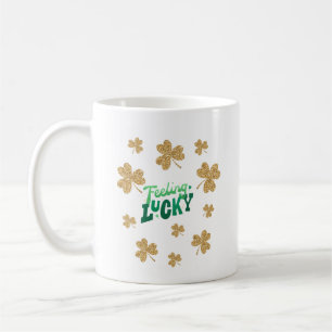 luck to the irish coffee mug