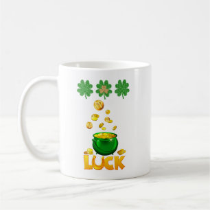 luck to the irish coffee mug