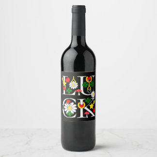 Luck Wine Label