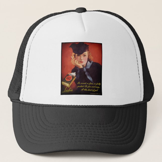 "Luckie" Truckers Hat (Front)