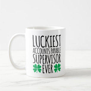 Luckiest Accounts Payable Supervisor Ever Coffee Mug