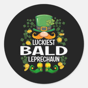 Luckiest Ld Leprechaun St Patricks Day Party Classic Round Sticker