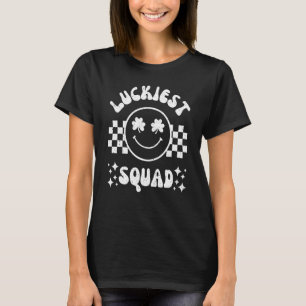 Luckiest Squad Lets Get Lucked Up Bachelorette Ret T-Shirt