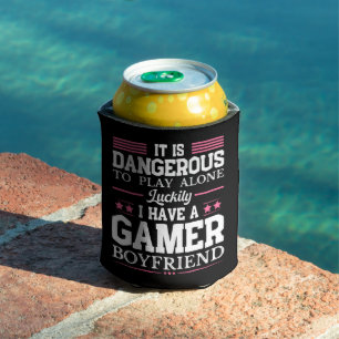 Luckily I Have A Gamer Girlfriend Funny Couple Can Cooler