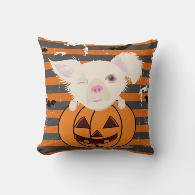 Lucky 2019 Halloween pillow (Front)