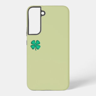 Lucky 4 Leaf Irish Clover green S22Plus phone case