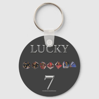 Lucky 7 key ring